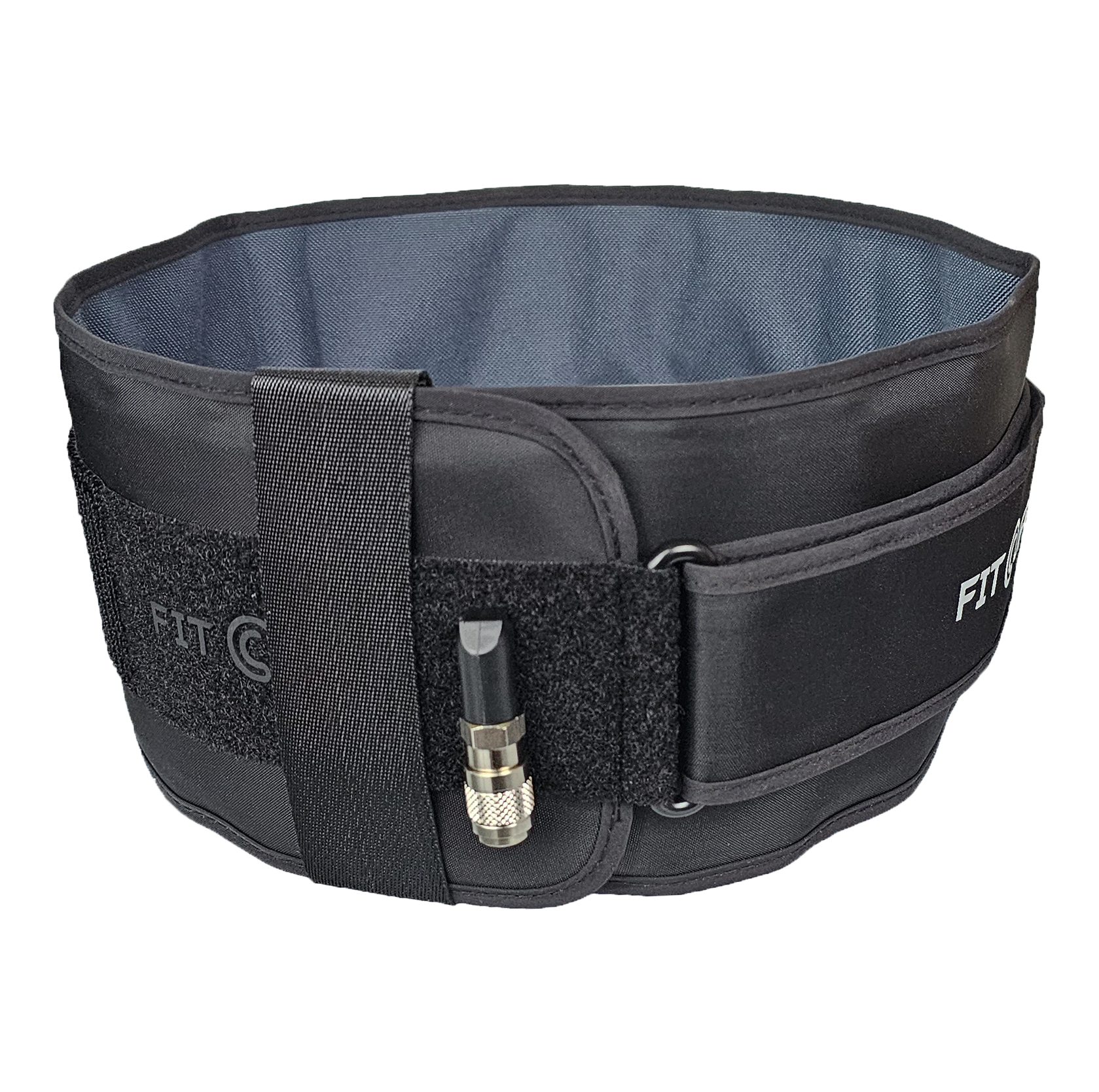 Image showcasing the left version of the contoured Leg Cuff V5.0, featuring a sleek ergonomic design for optimal support and comfort. The cuff is constructed with durable, high-quality materials and adjustable straps for a customizable fit, ideal for medical, athletic, or rehabilitation use