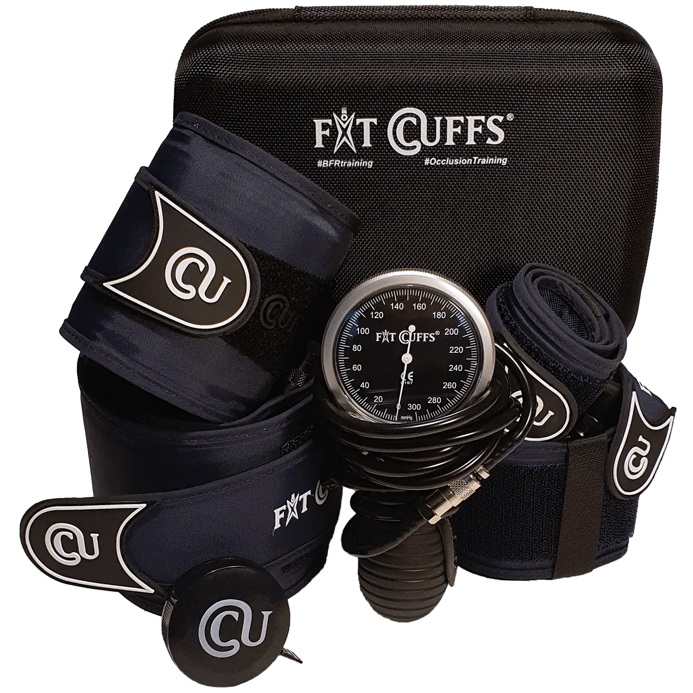 Se Fit Cuffs - Complete Hard Case - Fit Manometer Wireless hos Fitcuffs.com