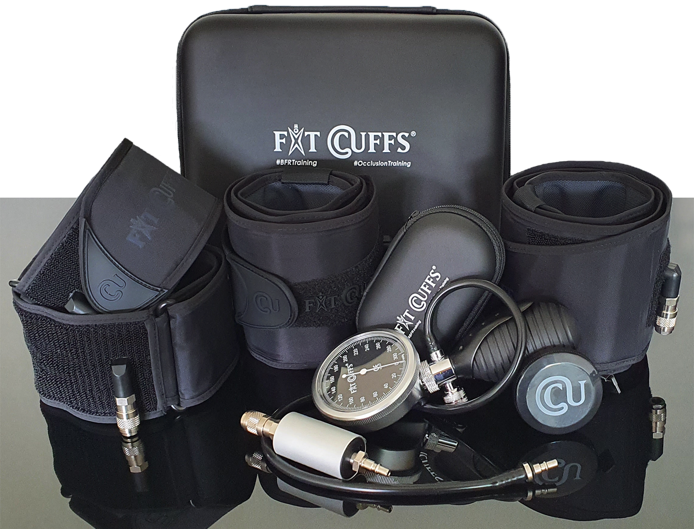Fit cuffs, fitcuffs, okklusionstræning occlusion training, blood flow restriction exercise, oclusao vascular, vascular occlusion, bfrtraining kaatsu