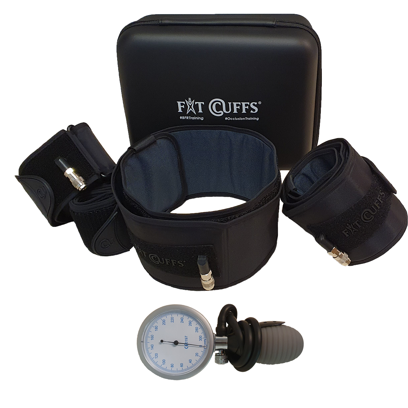 Billede af Fit Cuffs - Complete V3.1 Hard Case - Must Go - Black