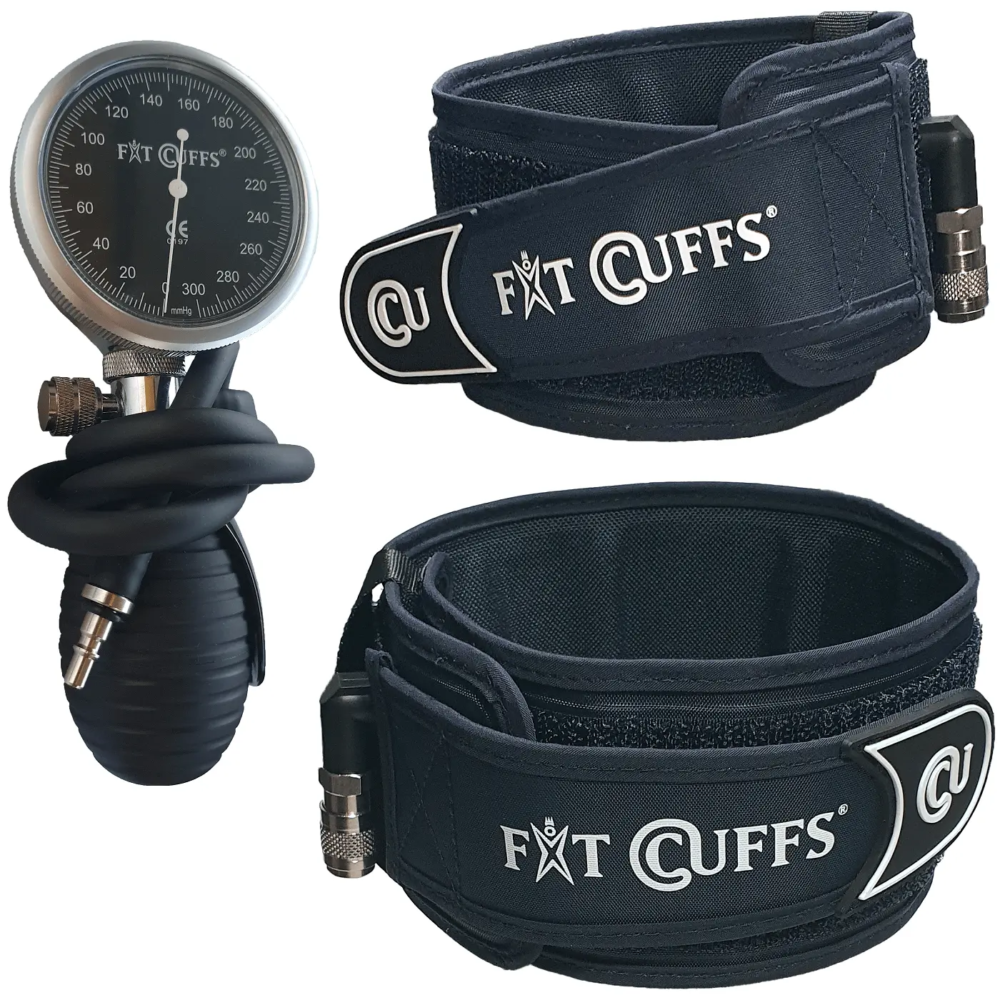 Se Fit Cuffs - Leg Cuff V3.1 - Black hos Fitcuffs.com